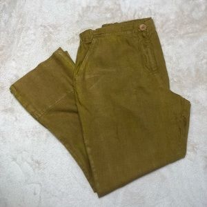 FLAX 100% Linen Wide Leg Pants with Pockets
